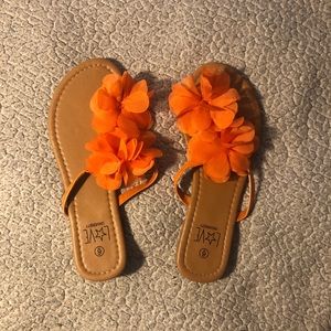 Flower sandals